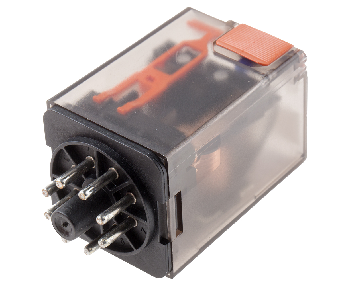 TE Connectivity Plug In Power Relay, 48V dc Coil, 10A Switching Current, DPDT