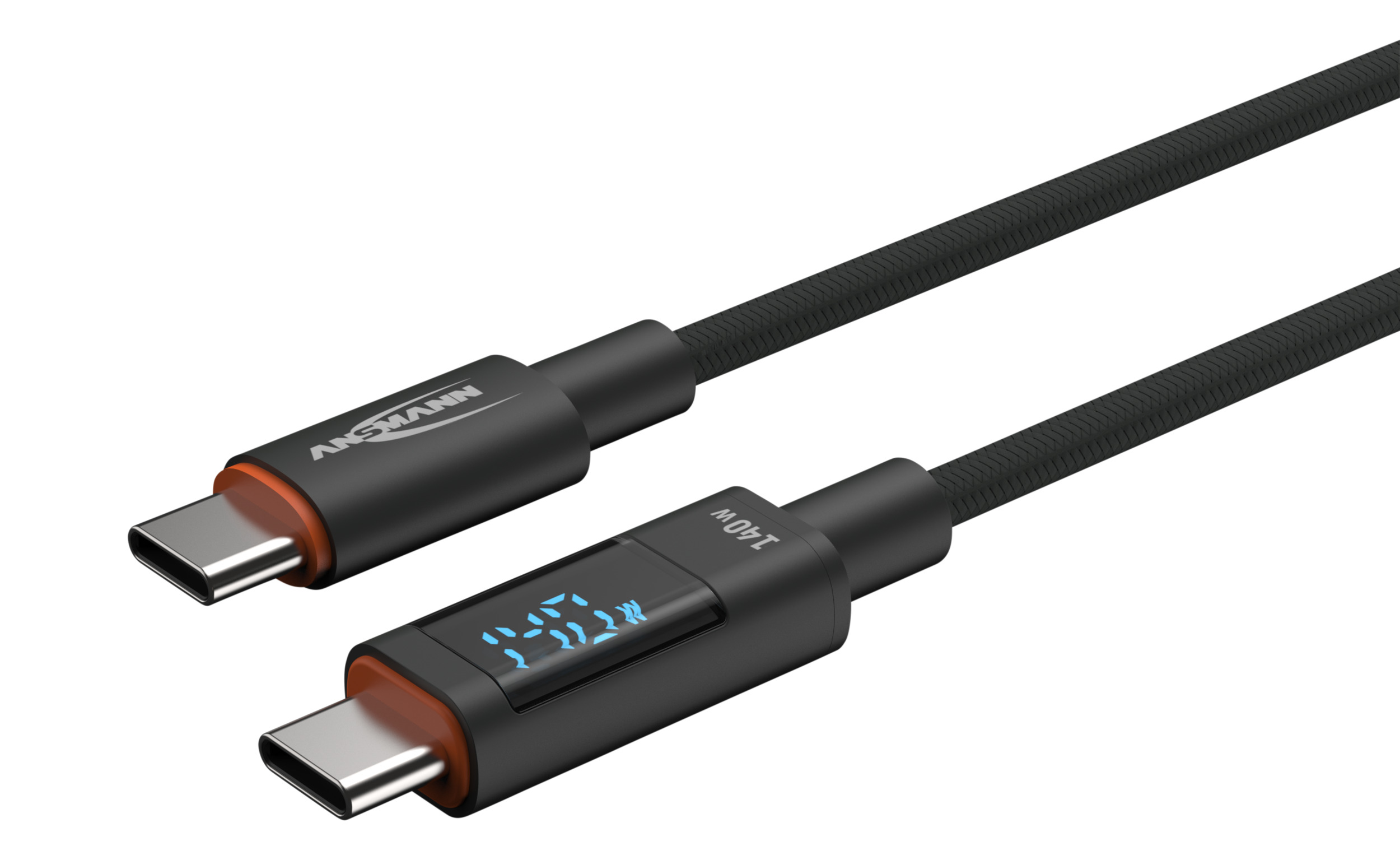 Ansmann , Male USB C to Male USB C, 480Mbps, 2m
