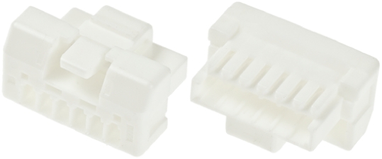 Molex, CLIK-Mate Male Connector Housing, 1.25mm Pitch, 6 Way, 1 Row