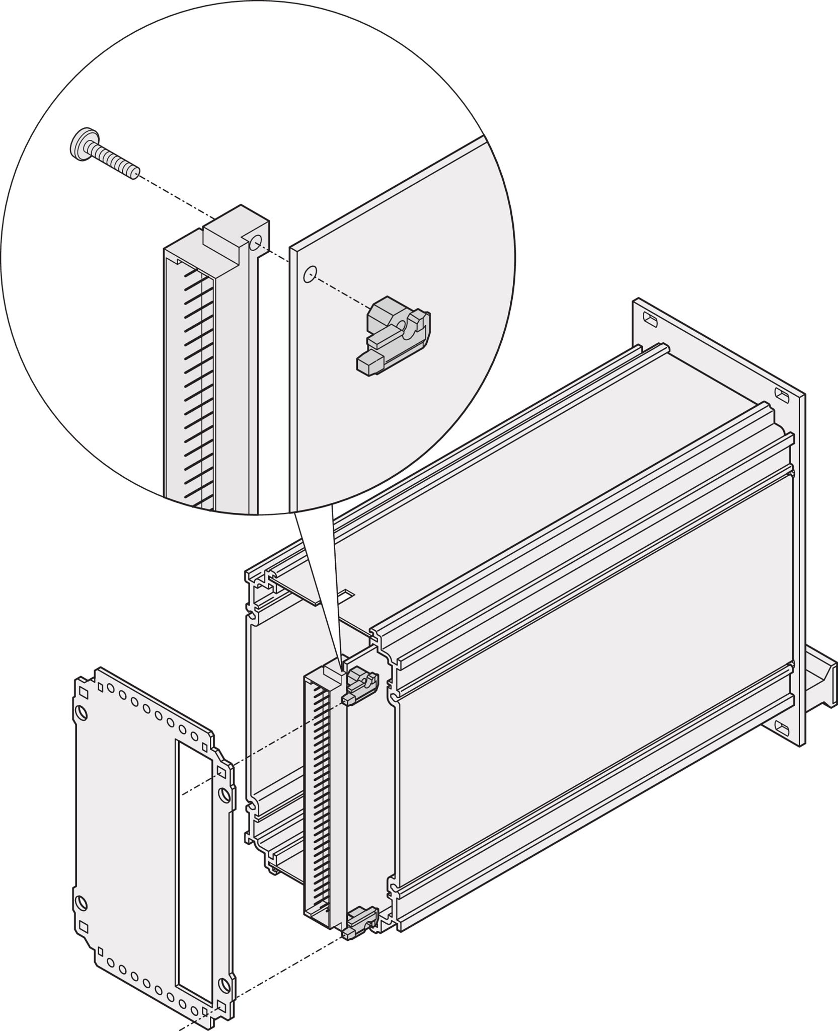 nVent SCHROFF 24812 PCB Mounting Enclosure