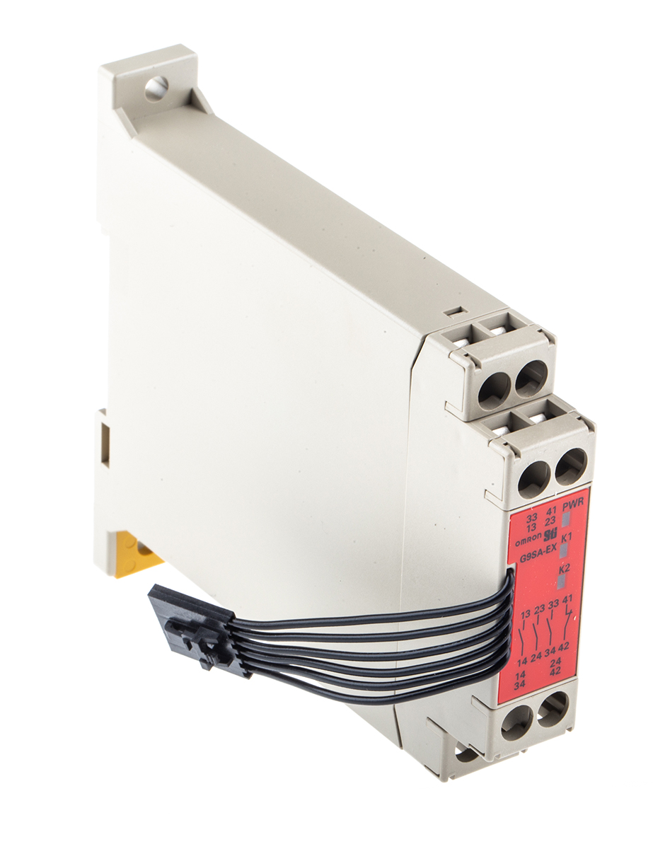 Omron G9SA Series Output Module, , 0 Inputs, 2 Outputs, 24 V dc, 3NO/1NC