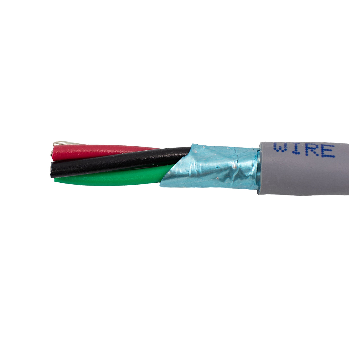 Alpha Wire Alpha Essentials Communication & Control Control Cable, 4 Cores 20 AWG, Screened, 305 m, Grey, Black Flame