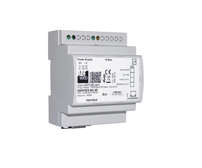Wachendorff HD67xxx Series Gateway Server for Use with Modbus and PROFIBUS, Digital, Digital