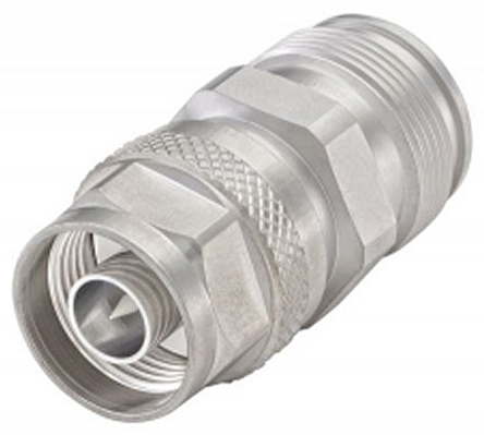 Rosenberger Straight 50Ω Coax Adapter N Plug to 4.3-10 Socket 12GHz