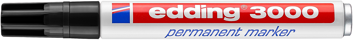 Edding Broad Tip Black Marker Pen