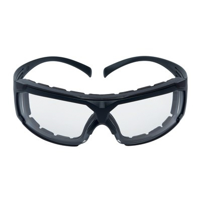 3M SecureFit Anti-Mist UV Safety Glasses, Clear PC Lens