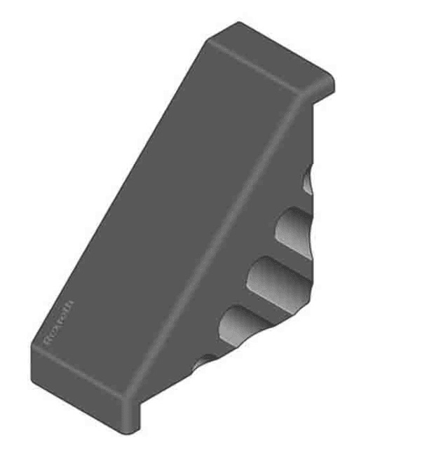 Bosch Rexroth M8 Mounting Bracket, Connecting Component, Strut Profile 45 mm, Groove Size 10mm