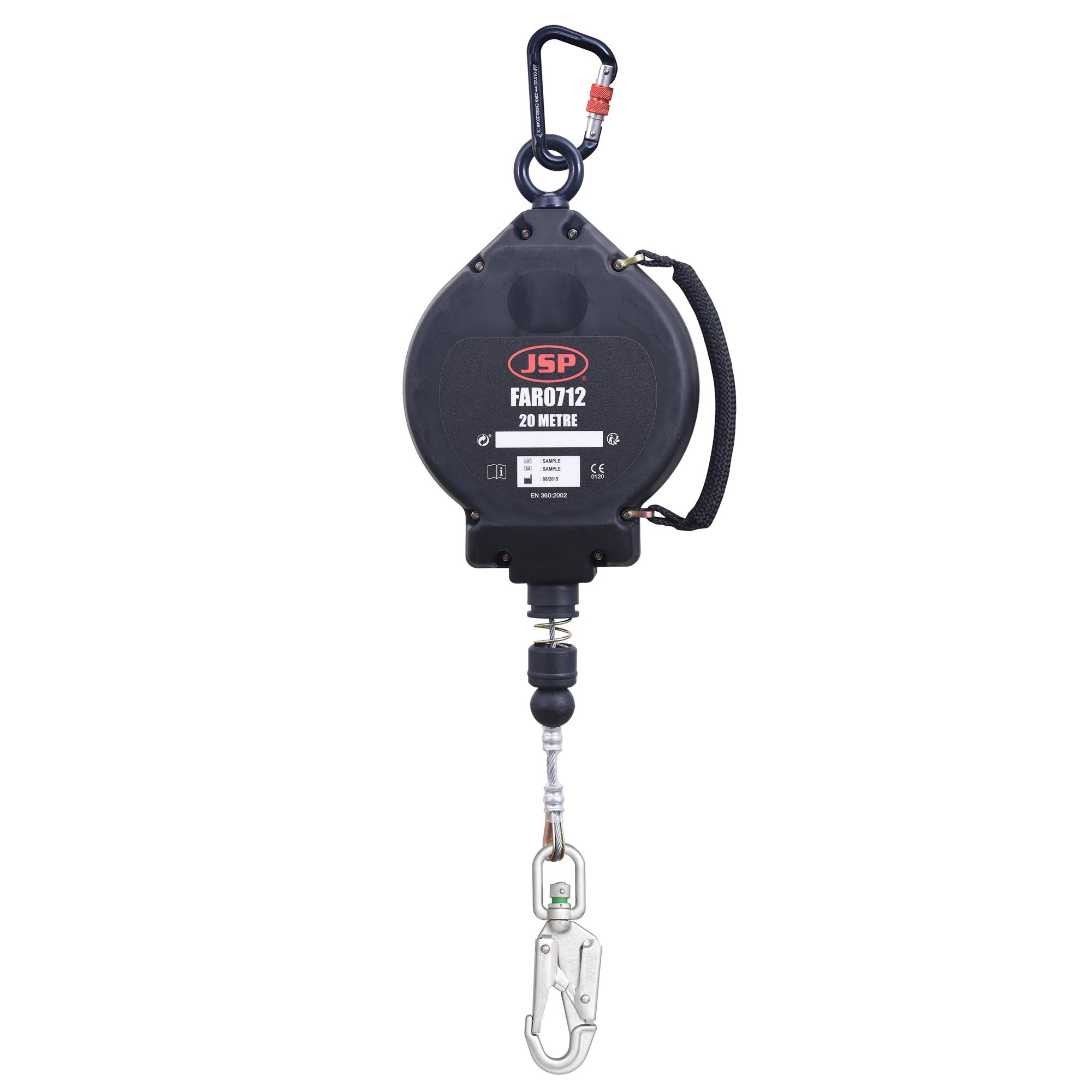 JSP Self Retracting Lifeline Plastic Single