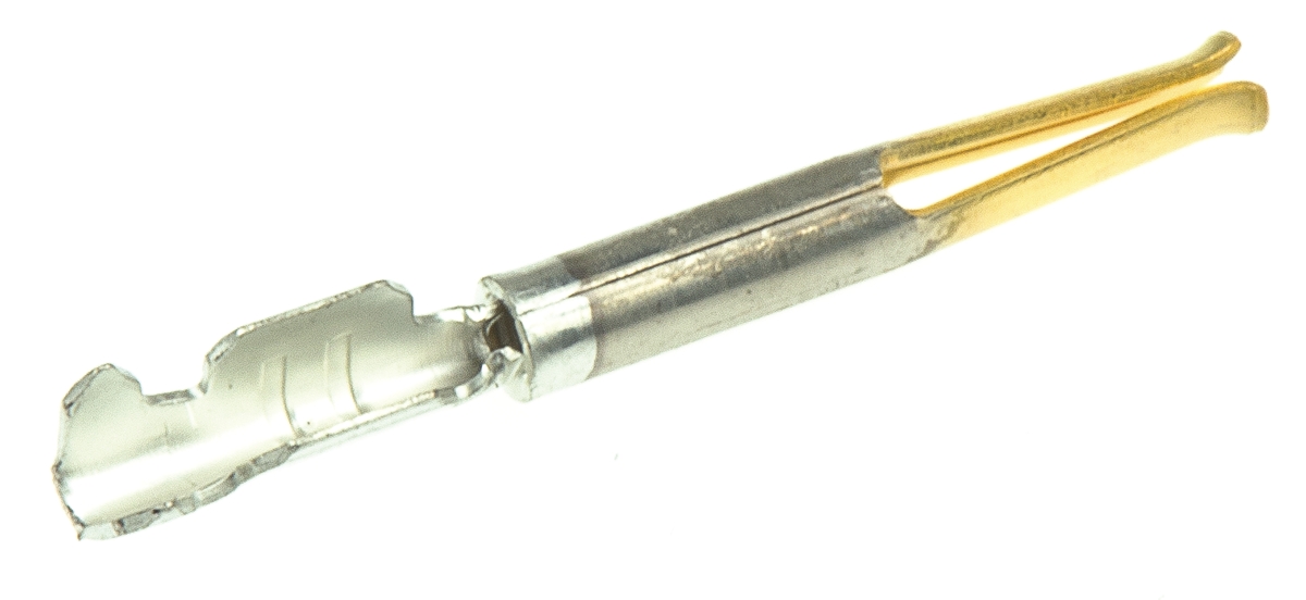 TE Connectivity, AMPLIMITE HDP-22 Series, size 22 Female Crimp D-sub Connector Contact, Gold over Nickel Signal, 28