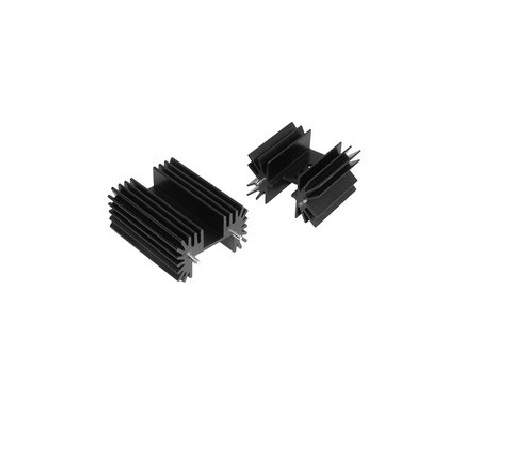Arcol Ohmite Heatsink, TO-218, TO-220, TO-247, 42 x 25 x 50.8mm, Vertical