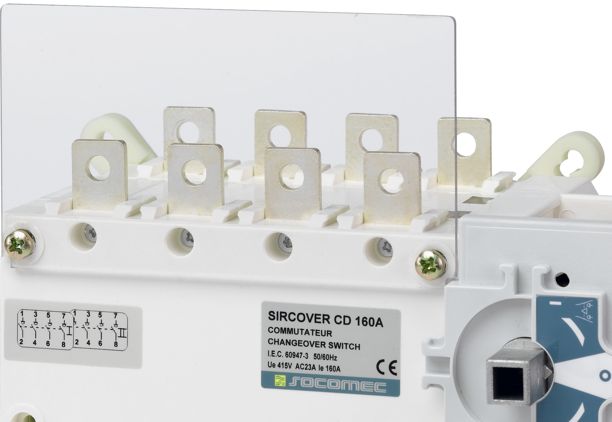 Socomec Switch Disconnector Terminal Shroud, 1509 Series