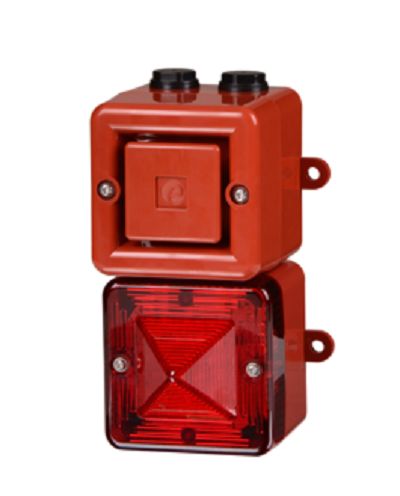 e2s AL100X Series Amber Horn Beacon, 24 V, IP66, Wall Mount, 110dB at 1 Metre