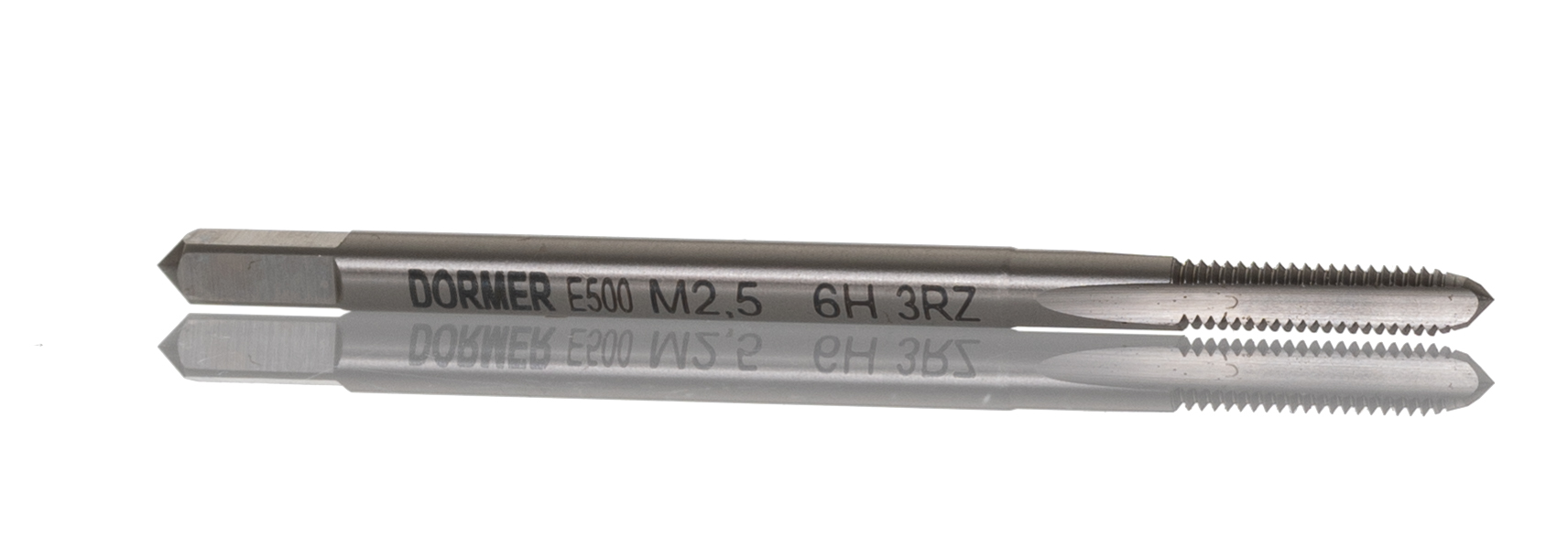 Dormer Threading Tap HSS 1-Piece 0.45mm Pitch Metric Standard Machine Tap M2.5 Thread