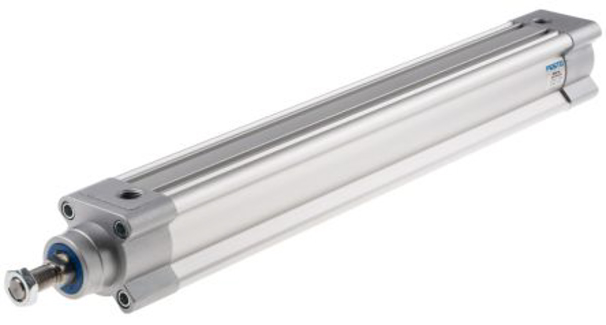 Festo Pneumatic Piston Rod Cylinder - 1376665 40 mm Bore, 320 mm DSBC Series, Double Acting Acting