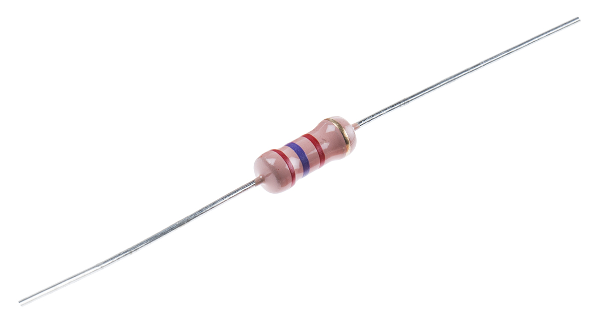 RS PRO 2.7kΩ Carbon Film Resistor 2W ±5%
