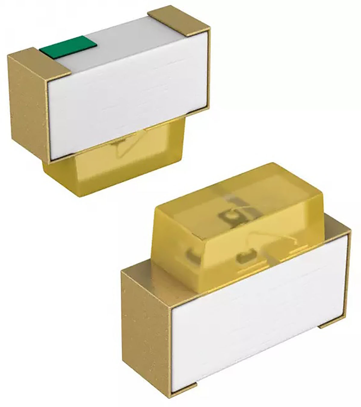 ROHM2.2 V Green & Yellow LED SML-A12 SMD, SML-A12M8TT86