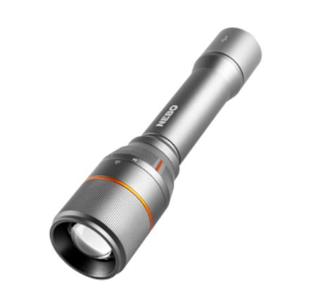 NEBO LED Torch Black - Rechargeable 3500 lumens, 206 mm