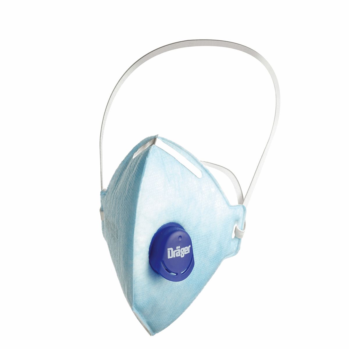 DRAEGER X-plore 1720 Series Disposable Respirator, FFP2, Valved, Fold Flat