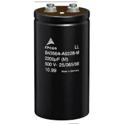 EPCOS 33000μF Aluminium Electrolytic Capacitor, Screw Terminal - B41456B9339M600