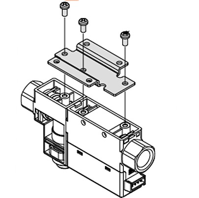 SMC Bracket, ZS Series, For Use With Flow Switch