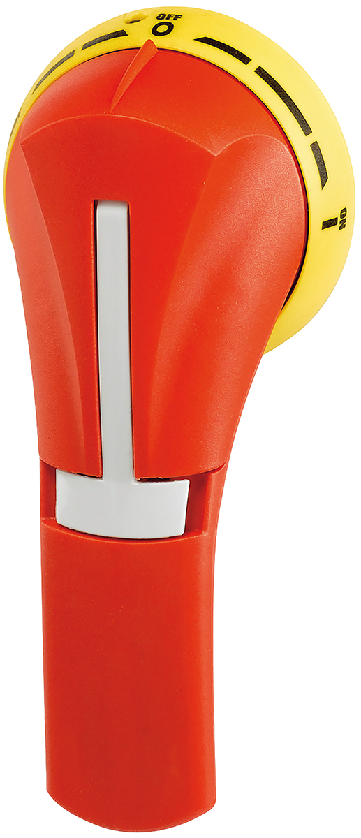 Socomec Red/Yellow Rotary Handle