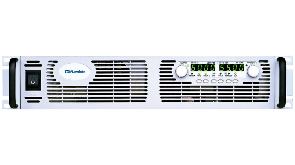 TDK-Lambda GEN Series Analogue, Digital Bench Power Supply, 0 → 8V, 0 → 400A, 1-Output, 3.2kW