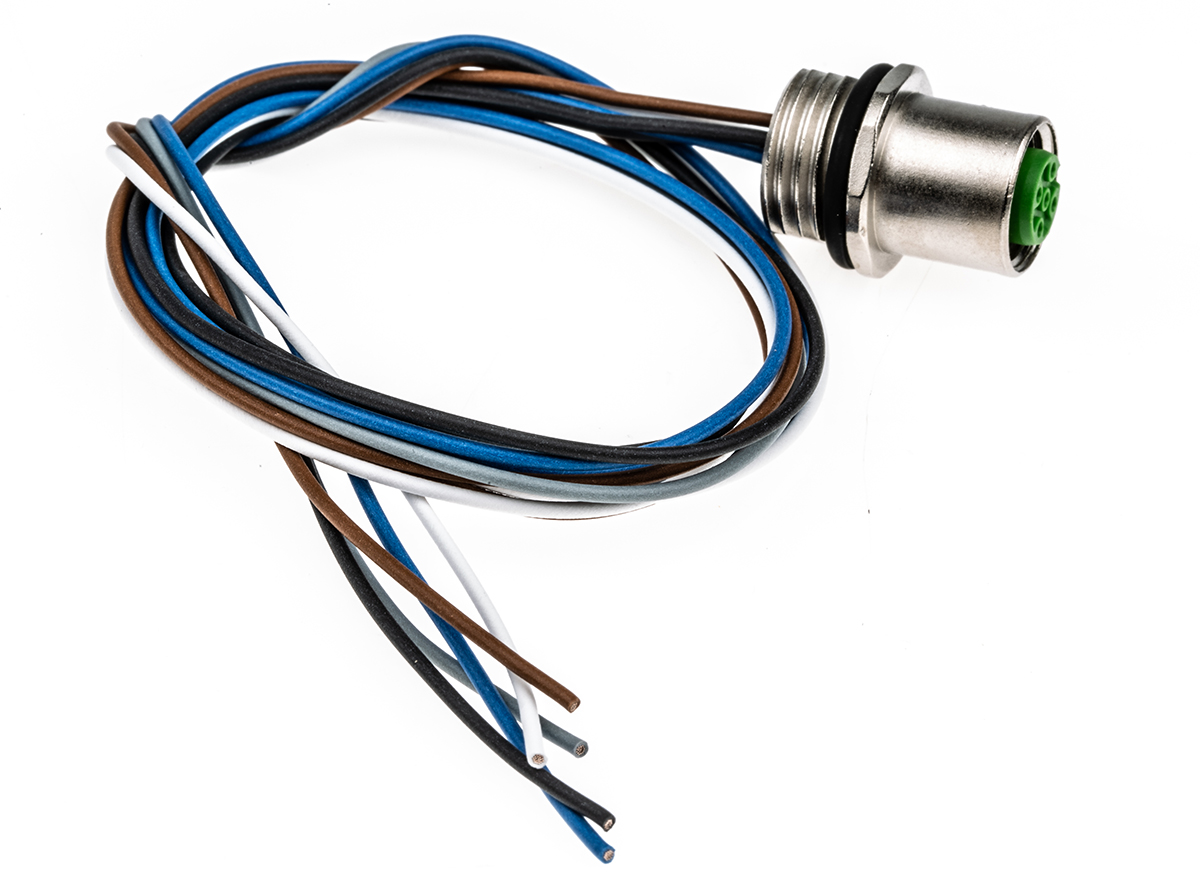 Murrelektronik Limited Circular Connector, 5 Contacts, Bulkhead Mount, M12 Connector, Socket, Male, IP65, IP67, 7000