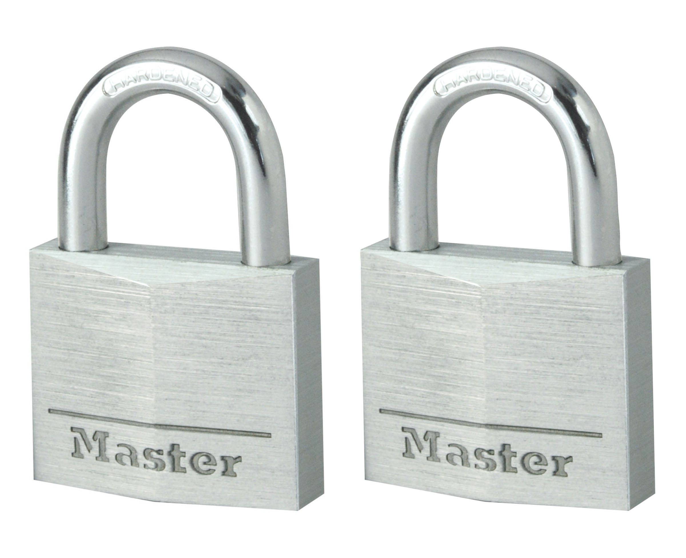 Master Lock Padlock Weatherproof Aluminium Padlock, Keyed Alike, 5mm Shackle, 30mm Body