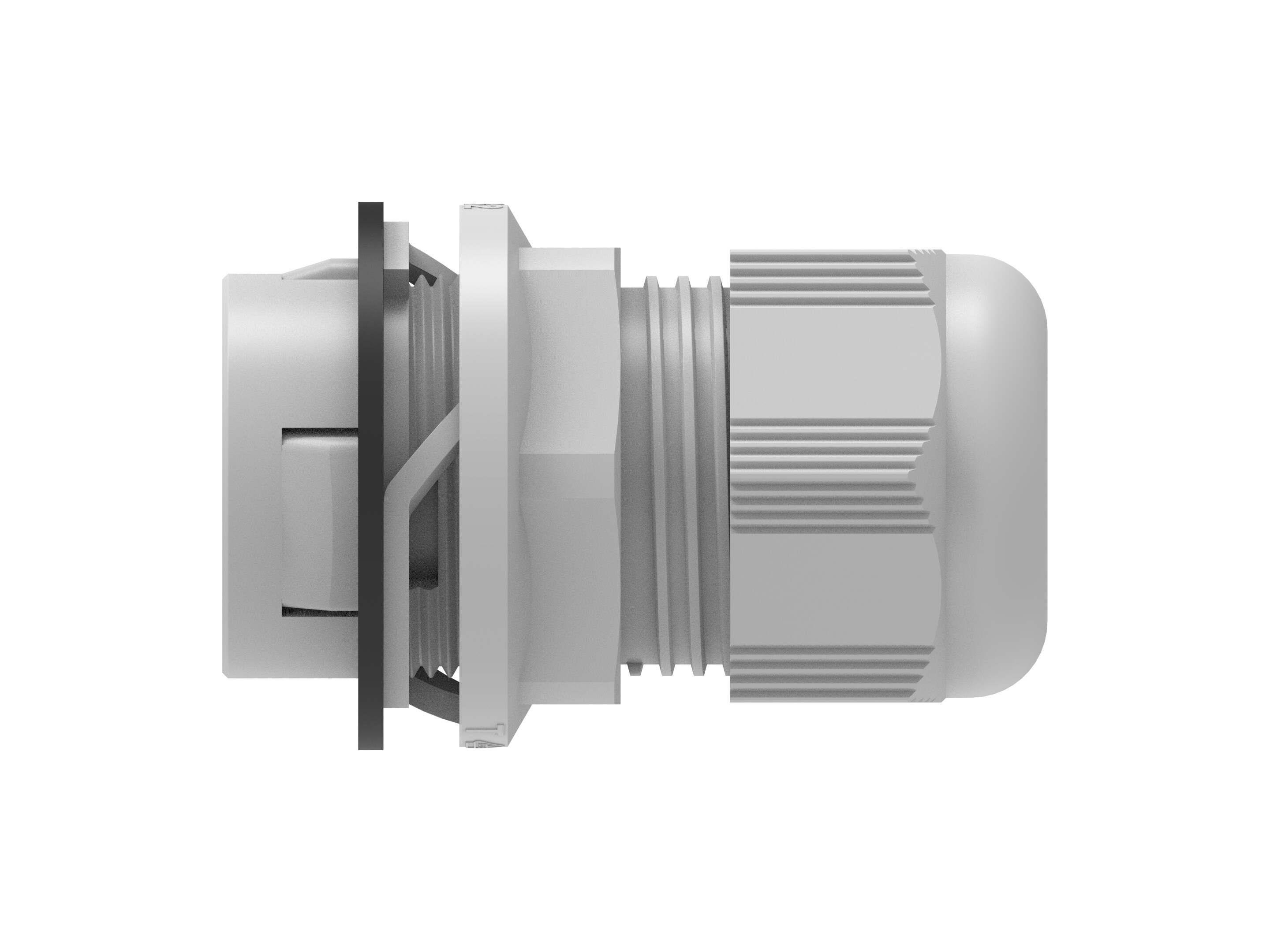 Entrelec 1SNG Series Light Grey PA 6 Cable Gland, 11mm min., 21mm max., IP66, IP68
