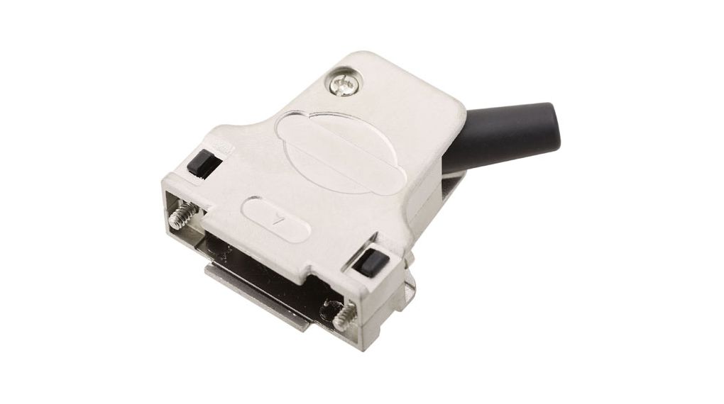 Encitech Connectors, D45ZF15 Series Full Metal Hood For Use With D Sub Connector