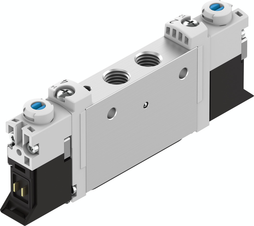 Festo 5/3 Closed Solenoid Valve - Electrical M7 VUVG Series 24V dc, 566476