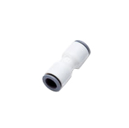 Legris LF6300 LIQUIfit Series Straight Tube-to-Tube Adaptor, Push In 8 mm to Push In 8 mm, Tube-to-Tube Connection Style