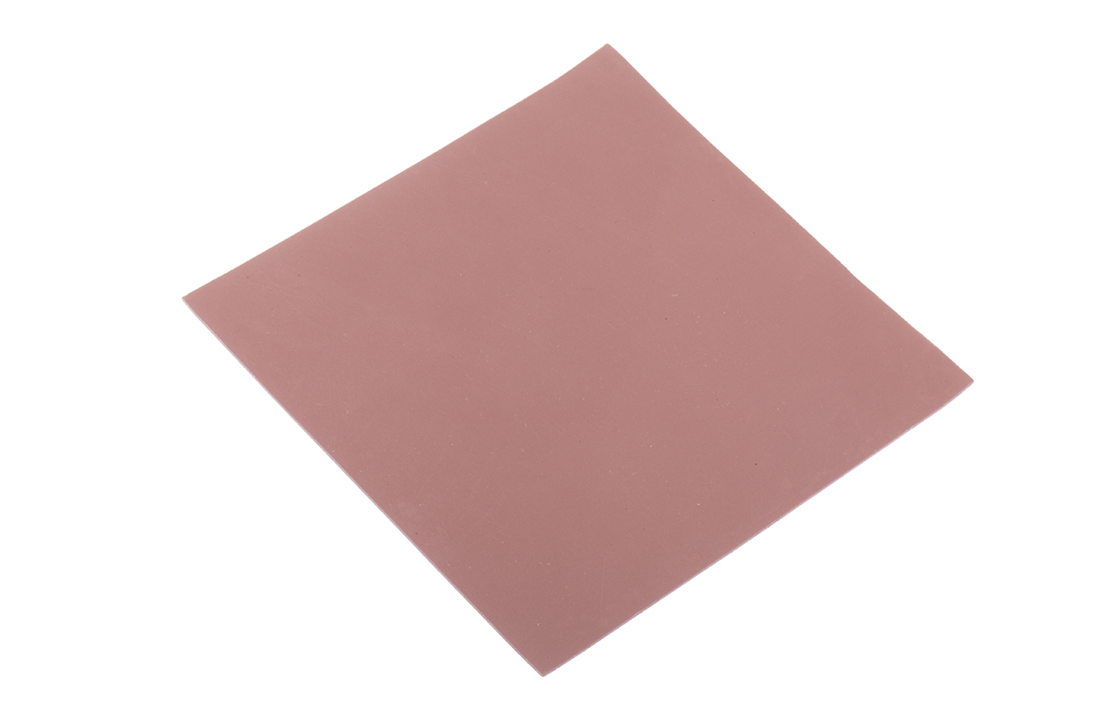 RS PRO Thermal Interface Sheet, 1mm Thick, 6W/m·K, Silicone, 150 x 150mm