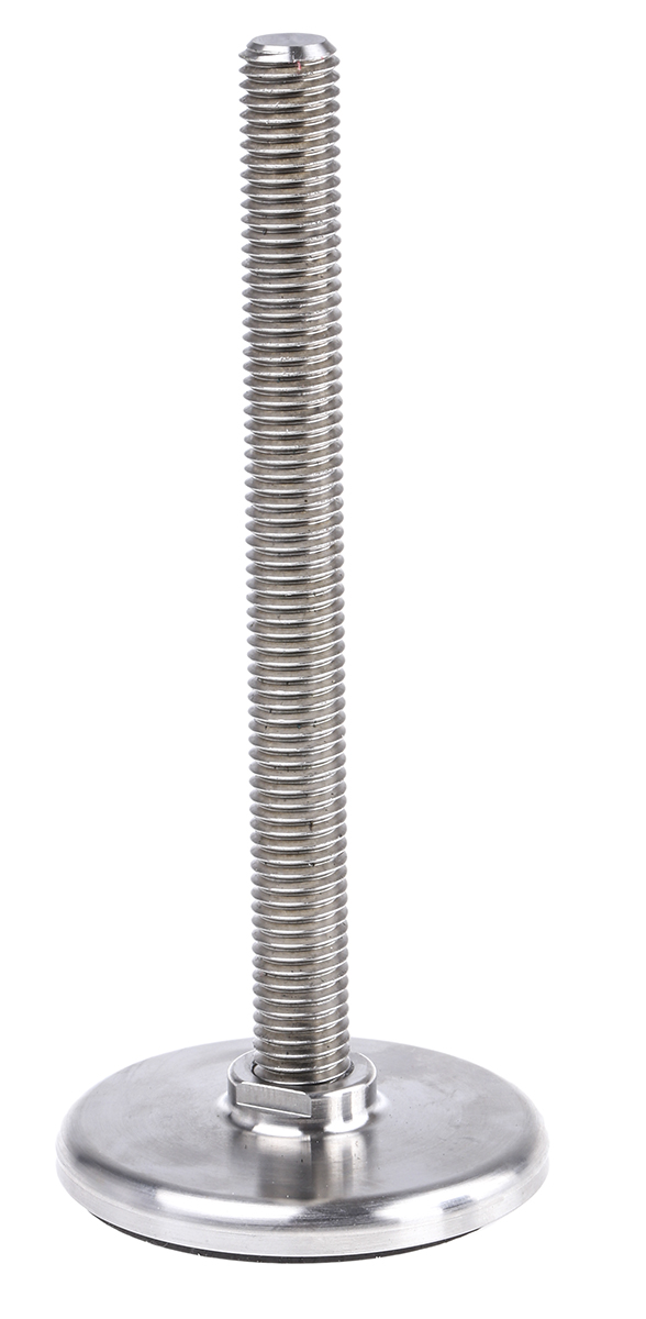 Nu-Tech Engineering M12 Stainless Steel Adjustable Foot, 1250kg Static Load Capacity