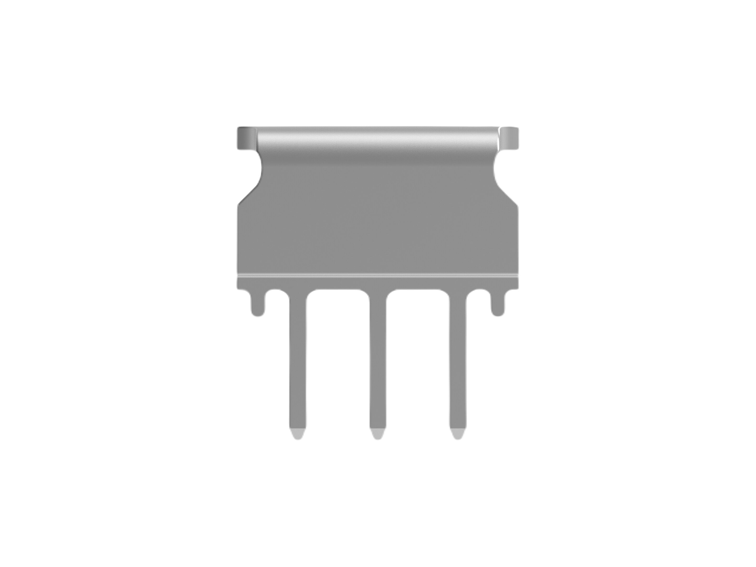 ERNI ERNI Power Taps Series Screw PCB Connector, 6 Contact(s), 2.54 mm Pitch, 1 Row