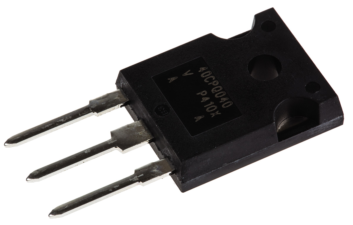 Vishay 40 V 40 A Diode Schottky 3-Pin TO-247 VS-40CPQ040-N3