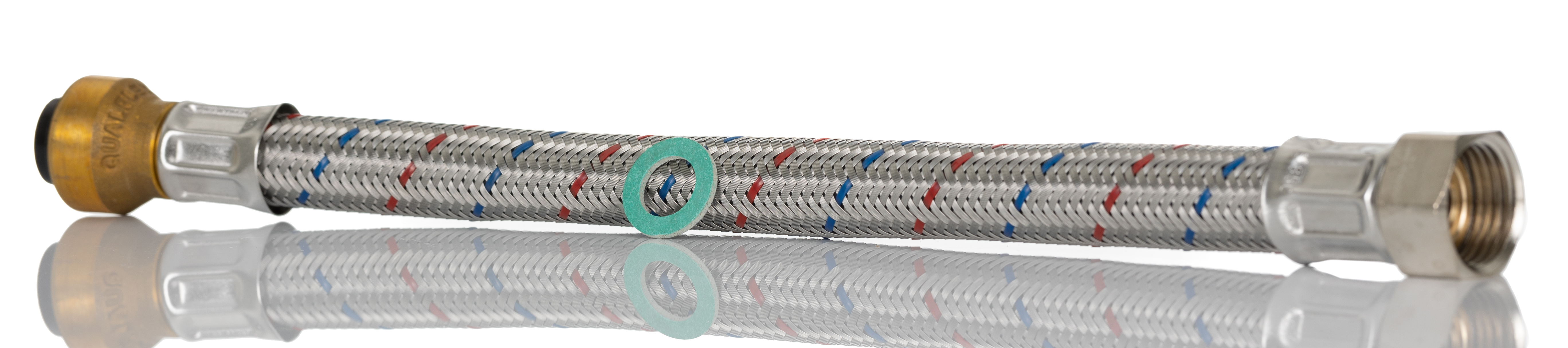RS PRO Hose Assembly 15mm to 15mm, 15 bar, 450mm Long