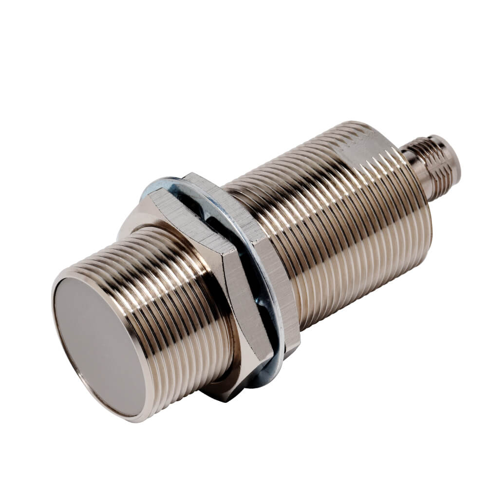 Omron Inductive Threaded Barrel Proximity Sensor, M30, 15 mm Detection, PNP NO, 10 → 30 V dc