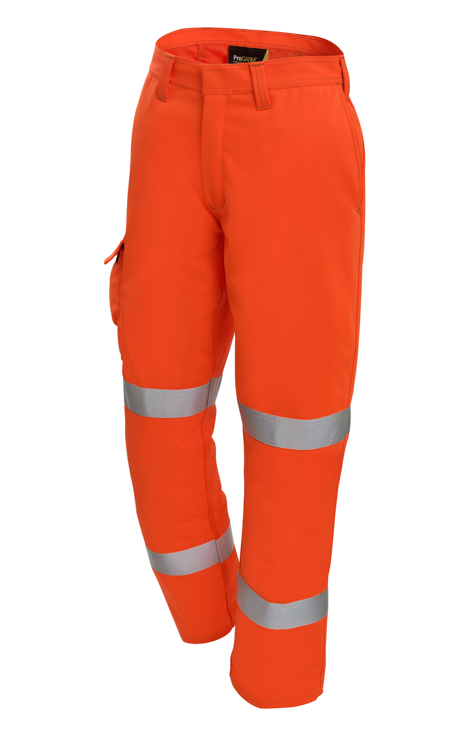 ProGARM 4616 Orange Hi Vis Trouser Anti-Static, Arc Flash 36 in 36 in Leg Length 34in