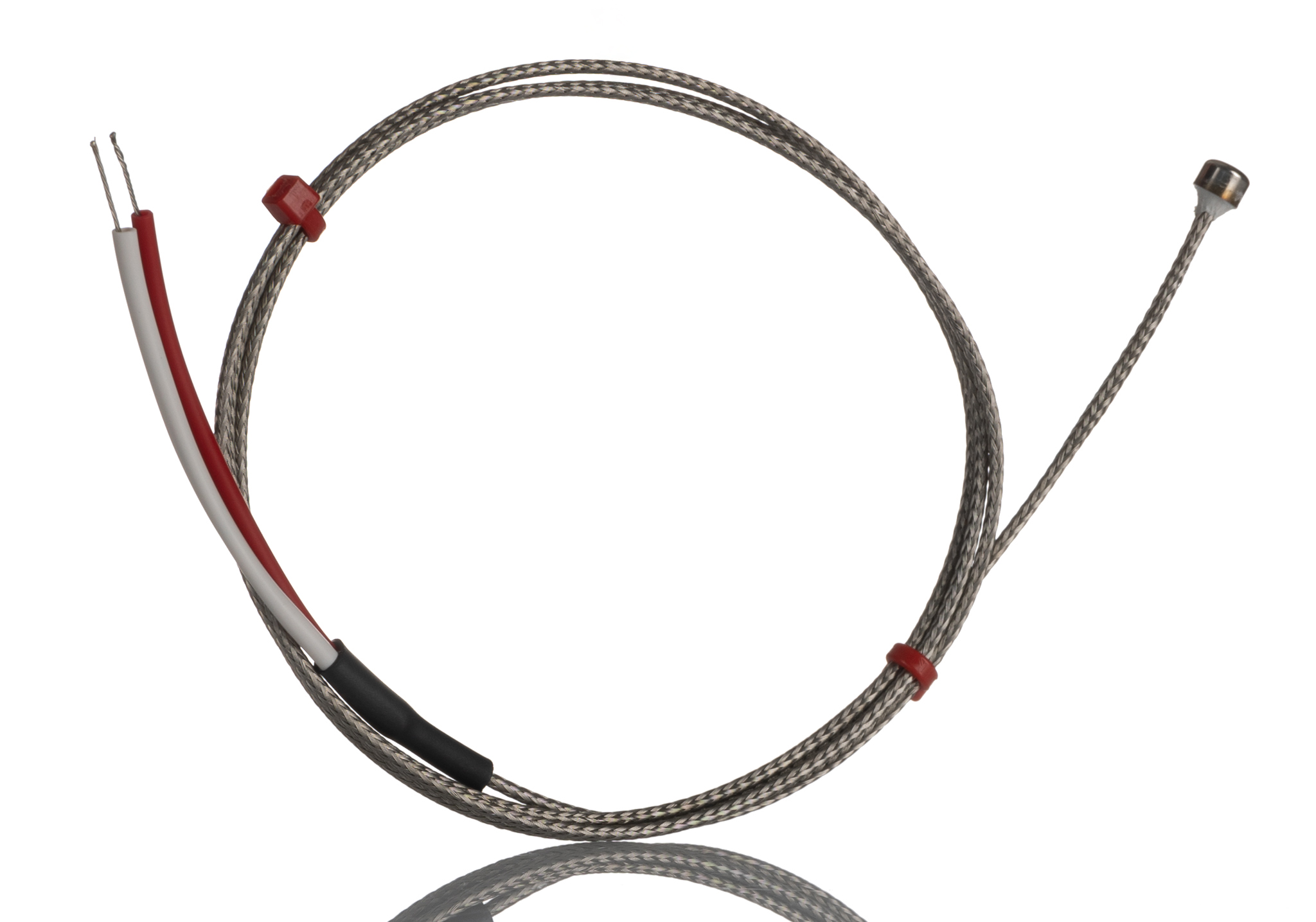 RS PRO Type K Brake Pad Temperature Sensor 4mm Length, 6mm Diameter → +400°C