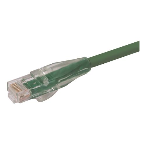 L-ComTRD, 3ft Cat6, Green RJ45 to Male RJ45 Male, Unshielded Unshielded, Terminated PVC Sheath