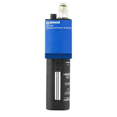 PREVOST G 1/4 Female 950L/min Pneumatic Lubricator 10 bar, ATU Series