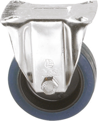 LAG Fixed Castor Wheel, 180kg Capacity, 125mm Wheel