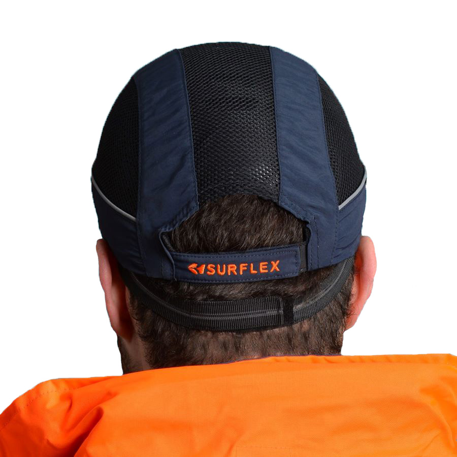 SURFLEX Navy Short Peaked Bump Cap, PPE Protective Material