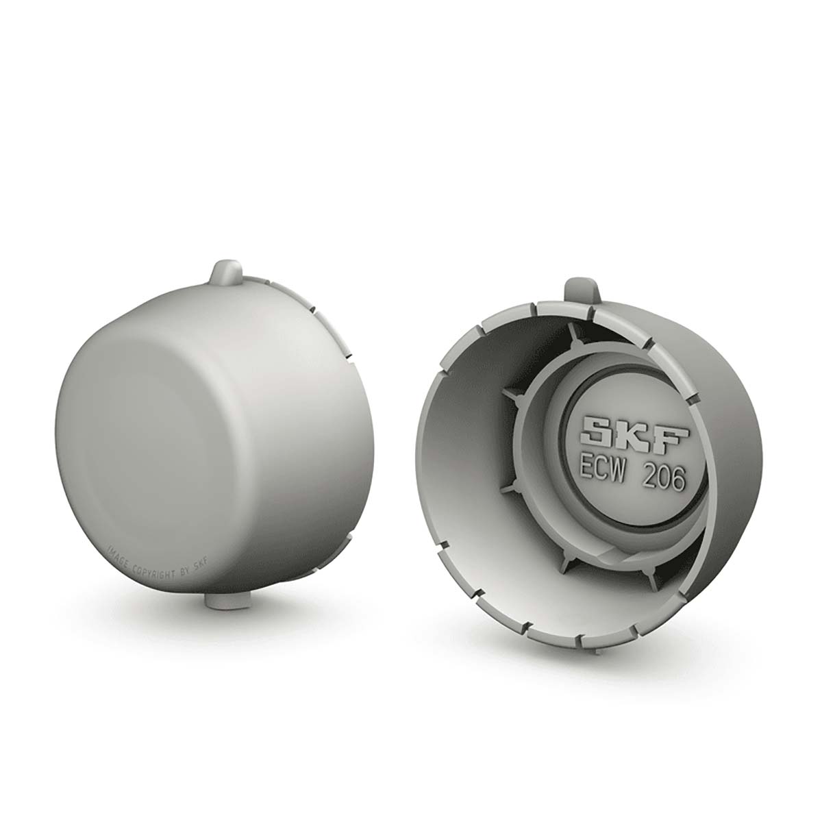 SKF ECW End Cover For Use With Bearing Unit, ECW 206