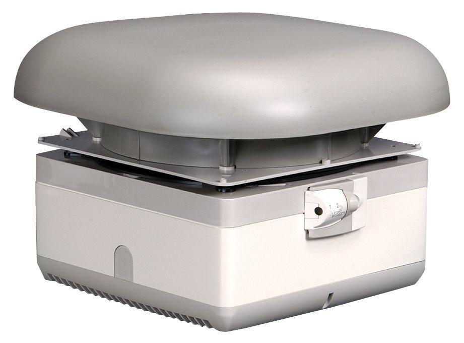 Vent-Axia TX6RF T-Series Square Extractor Fan, 195 m³/h, 250 m³/h, 290 m³/h, 41dB(A), Standard Thermal Overload