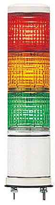 Schneider Electric Harmony XVC6 Series Red/Green/Amber Signal Tower, 3 Lights, 24 V ac/dc, Surface Mount
