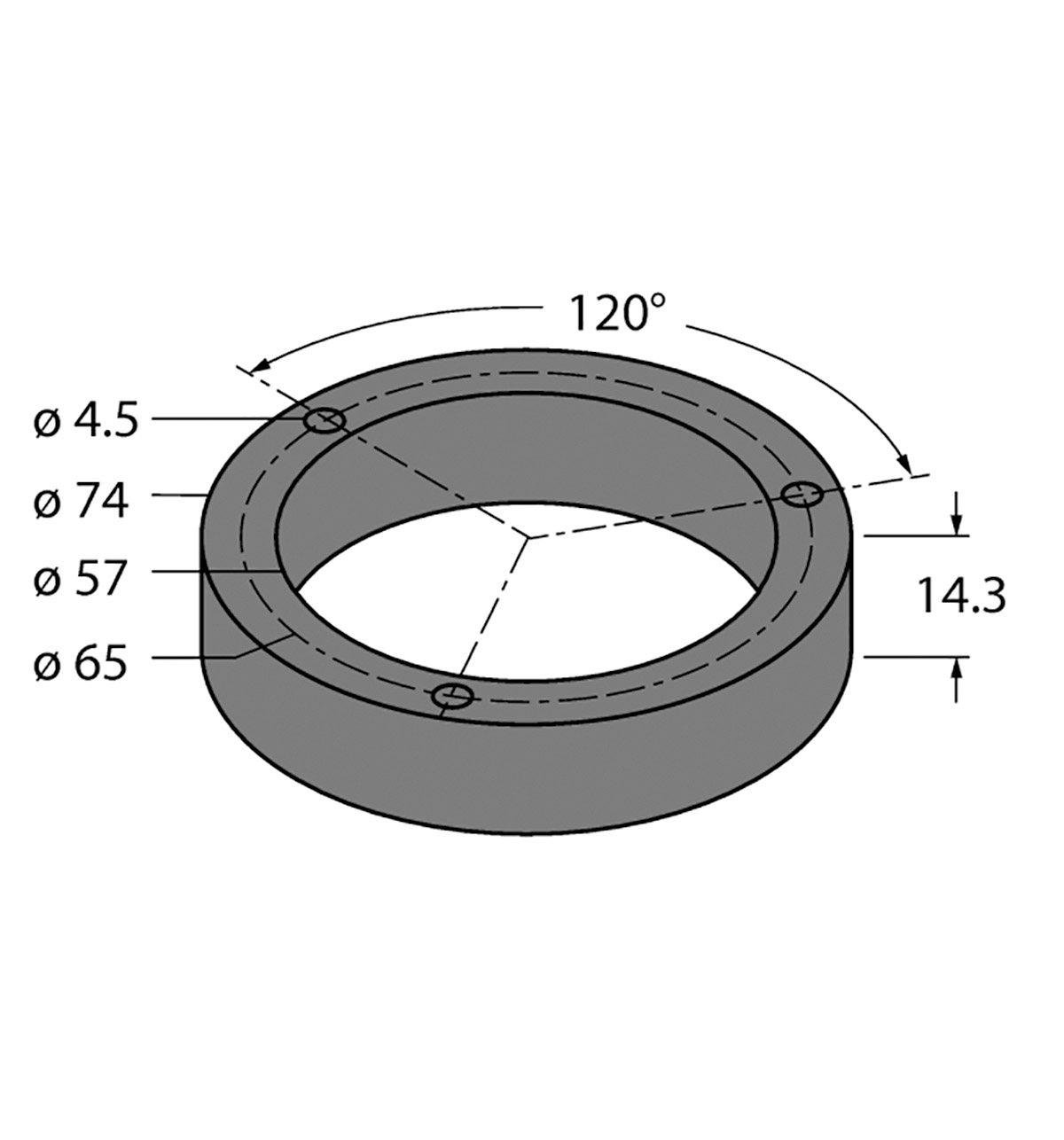Turck Protection Ring for Use with Ri-EQR24 Inductive Encoder