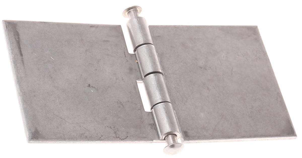 Pinet Stainless Steel Butt Hinge, 80mm x 80mm x 3mm