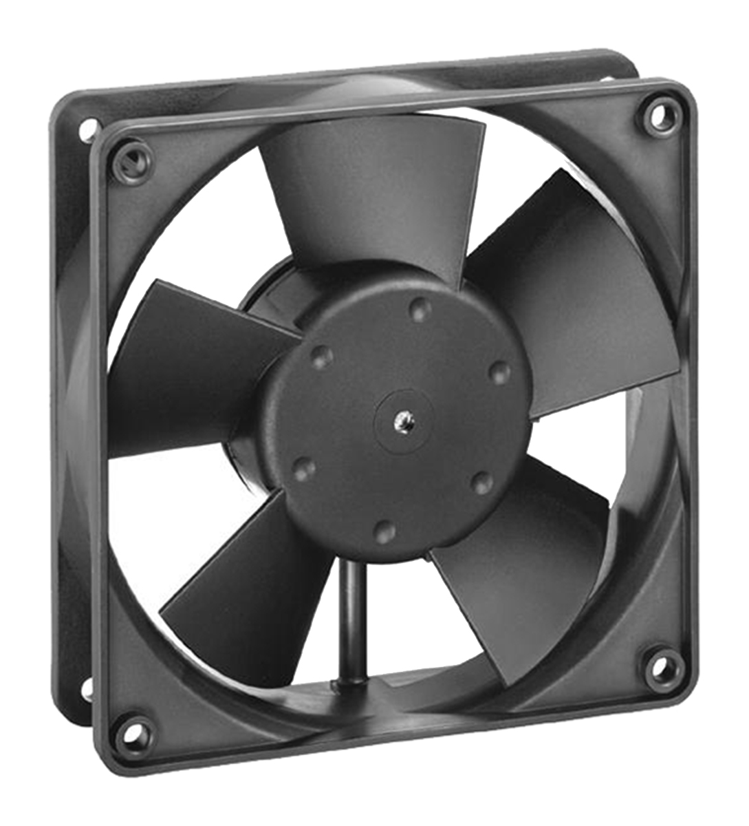 ebm-papst 4300 Series Axial Fan, 12 V dc, DC Operation, 95m³/h, 1.2W, 100mA Max, 119 x 119 x 32mm